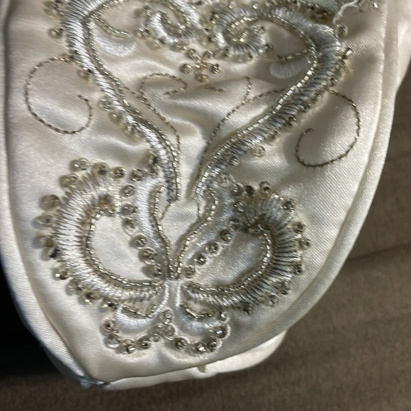 Vintage clutch beaded hand bag - Picture 3 of 7
